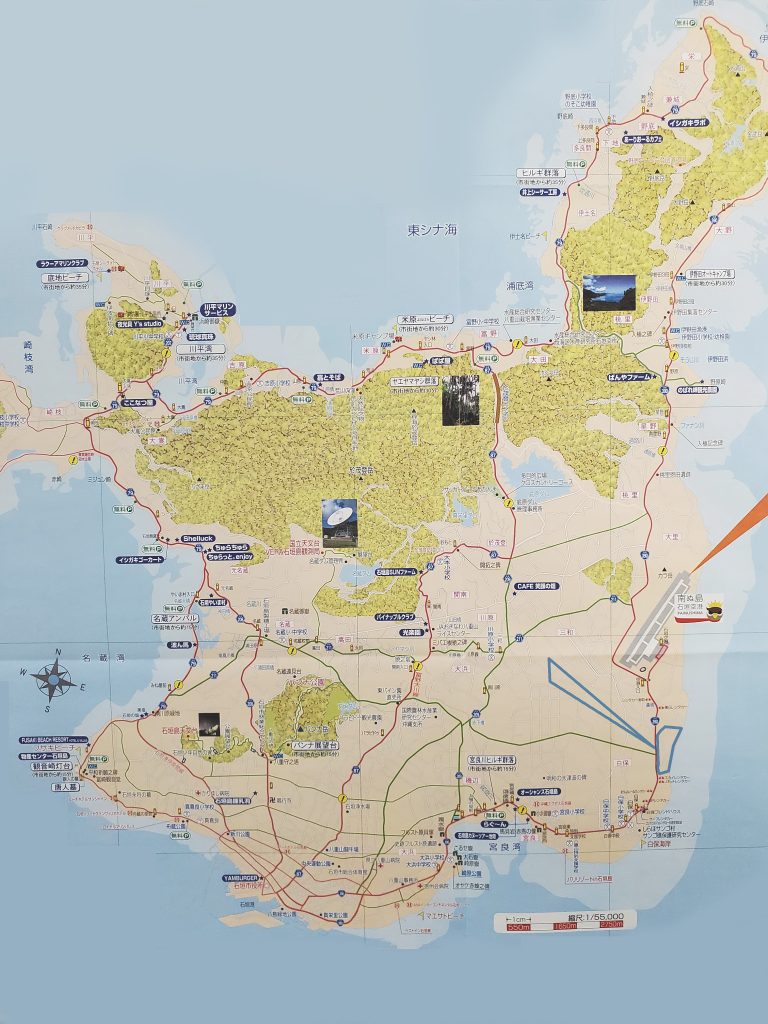 石垣島観光マップ